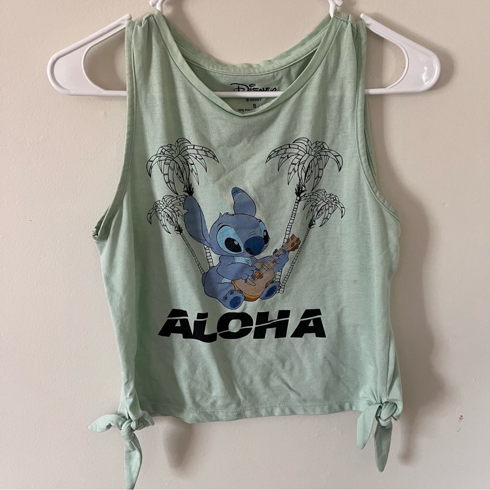 Green Lilo & Stitch shirt